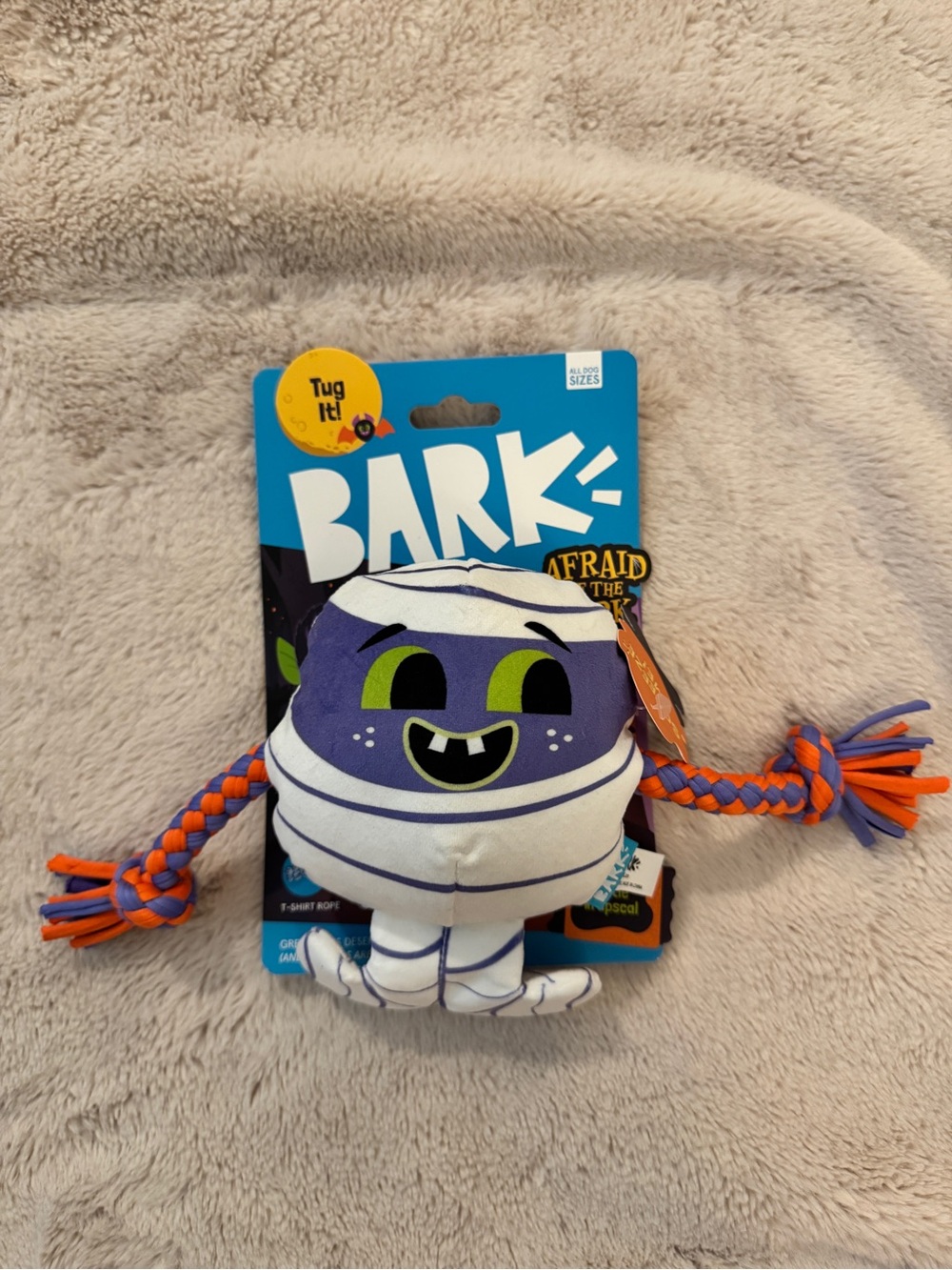 NWT Bark Box Little Wrapscal Dog Toy